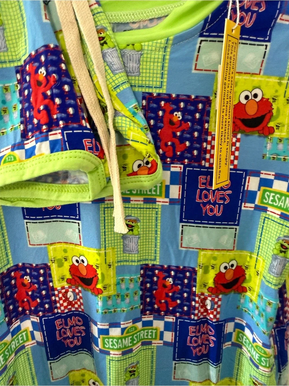 Elmo Bamboo Daywear Set/Pajama Set
